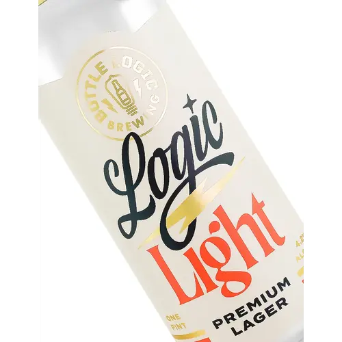 Bottle Logic Brewing "Logic Light" Premium Lager 16oz Can - Anaheim, CA Bottle Logic Brewing "Logic Light" Premium Lager 16oz Can - Anaheim, CA