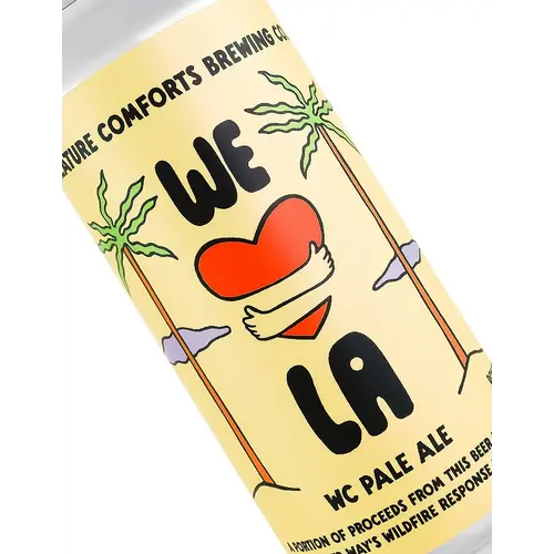Creature Comforts Brewing/Crowns & Hops "We Love LA" WC Pale Ale 16oz Can - Athens, GA Creature Comforts Brewing/Crowns & Hops "We Love LA" WC Pale Ale 16oz Can - Athens, GA