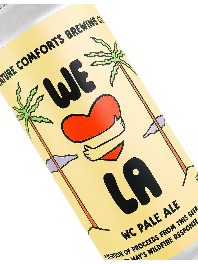 Creature Comforts Brewing/Crowns & Hops "We Love LA" WC Pale Ale 16oz Can - Athens, GA