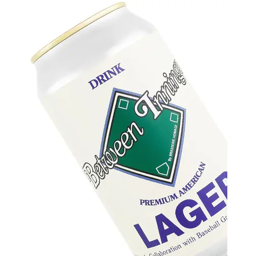 Homage Brewing "Between Innings" Premium American Lager 12oz Can - Pomona, CA Homage Brewing "Between Innings" Premium American Lager 12oz Can - Pomona, CA