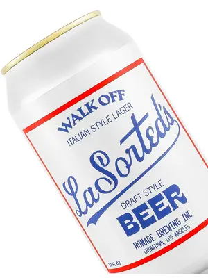 Homage Brewing "Walk Off" Italian Style Lager 12oz Can - Los Angeles, CA