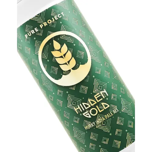 Pure Project "Hidden Gold" Murky India Pale Ale 16oz Can - San Diego, CA Pure Project "Hidden Gold" Murky India Pale Ale 16oz Can - San Diego, CA