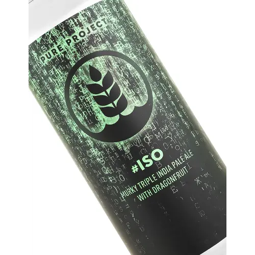 Pure Project "#ISO" Murky Triple India Pale Ale 16oz can - San Diego, CA Pure Project "#ISO" Murky Triple India Pale Ale 16oz can - San Diego, CA