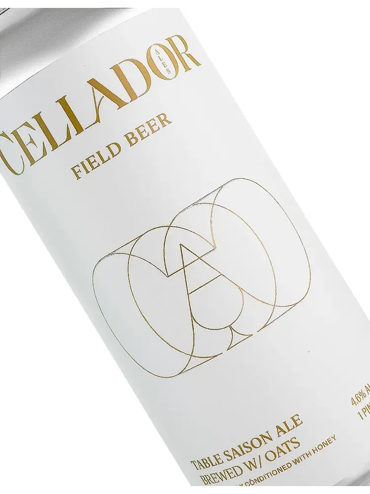 Cellador Ales "Field Beer" Table Saison Ale 16oz Can - Torrance, CA