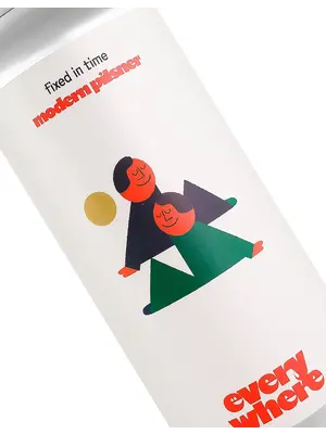 Everywhere Beer "Fixed In Time" Modern Pilsner 16oz Can - Orange, CA