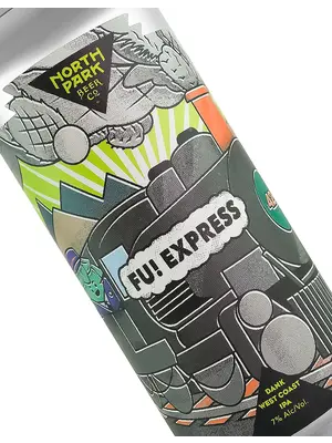 North Park Beer "Fu! Express" Dank West Coast IPA 16oz Can - San Diego, CA