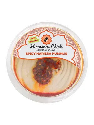 Hummus Chick "Spicy Harissa" Hummus 8oz Tub, Nashville, Tennessee