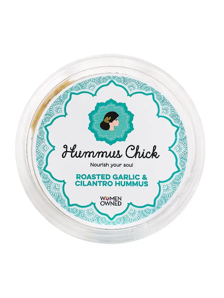 Hummus Chick "Roasted Garlic & Cilantro" Hummus 8oz Tub, Nashville, Tennessee