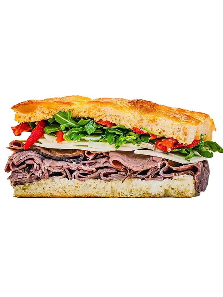 Vesti "RB's" Herb-Crusted Roast Beef Sandwich, Los Angeles, California