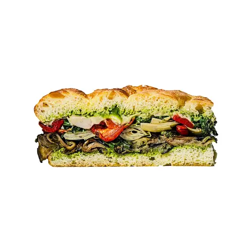 Vesti "Let's Not Meat" Vegan Sandwich, Los Angeles, California Vesti "Let's Not Meat" Vegan Sandwich, Los Angeles, California