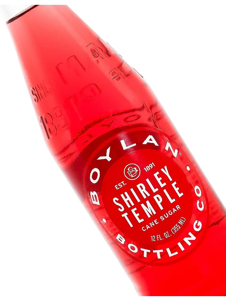 Boylan "Shirley Temple" Cane Sugar Soda 12oz Bottle, New York