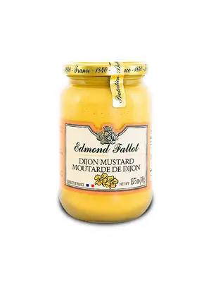 Edmond Fallot Dijon Mustard "Moutarde De Dijon" 13.75oz Jar, France