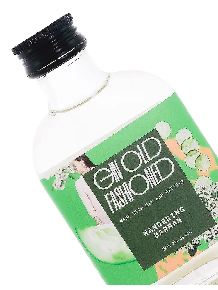 Wandering Barman Gin Old Fashioned 100ml Bottle