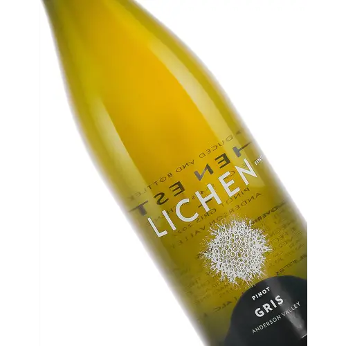 Lichen Estate 2022 Pinot Gris, Anderson Valley Lichen Estate 2022 Pinot Gris, Anderson Valley