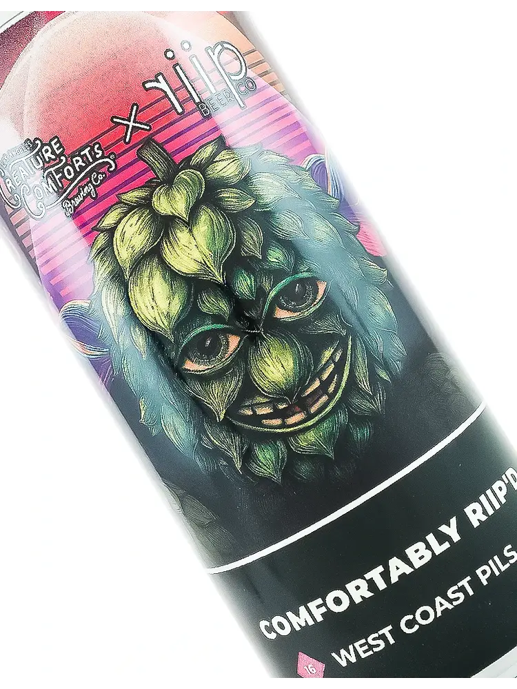 Creature Comforts Brewing/Riip Beer "Comfortably Riip'd" West Coast Pils 16oz Can - Athens, GA
