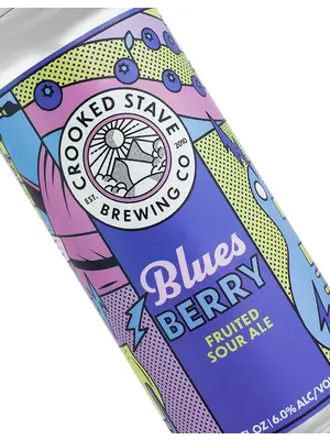 Crooked Stave Brewing "Blues Berry" Fruited Sour Ale 16oz Can - Denver, CO