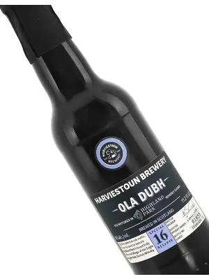 Harviestoun Brewery "Ola Dubh" 16 Year Old Ale Matured In Highland Park Whisky Casks 11.2oz Bottle - Scotland