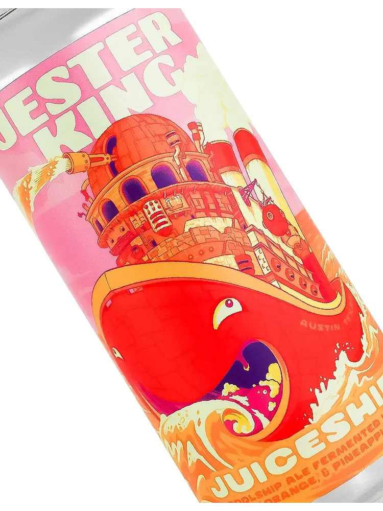 Jester King Brewery "Juiceship" Coolship Ale 16oz Can - Austin, TX