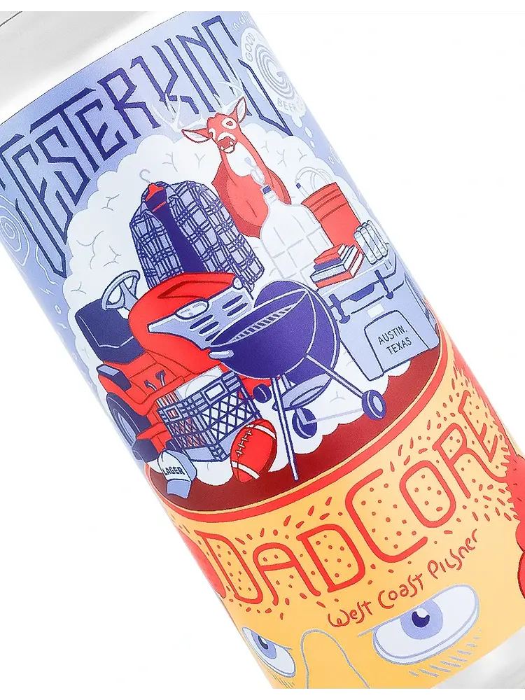 Jester King Brewery/Good Line Beer "Dad Core" West Coast Pilsner 16oz Can - Austin, TX