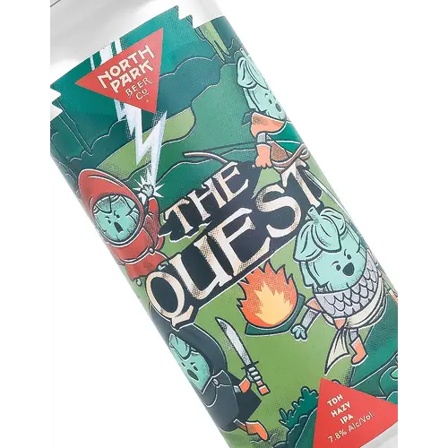 North Park "The Quest" TDH Hazy IPA 16oz Can - San Diego, CA North Park "The Quest" TDH Hazy IPA 16oz Can - San Diego, CA