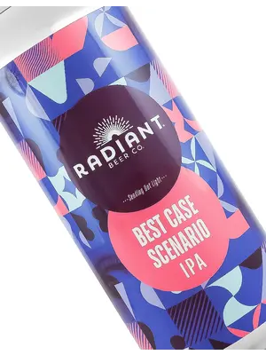 Radiant Beer "Best Case Scenario" IPA 16oz Can - Anaheim, CA