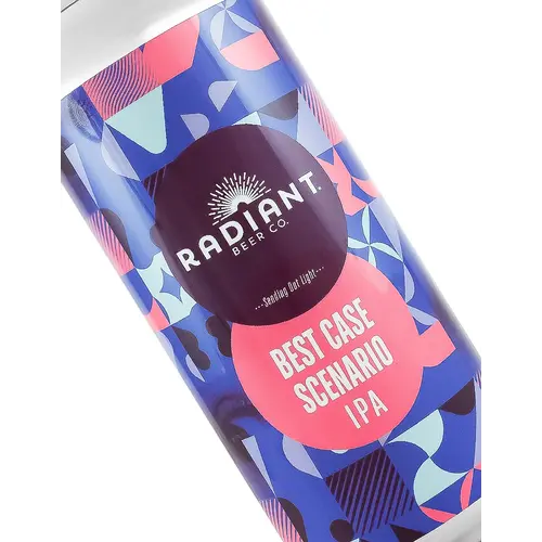 Radiant Beer "Best Case Scenario" IPA 16oz Can - Anaheim, CA Radiant Beer "Best Case Scenario" IPA 16oz Can - Anaheim, CA