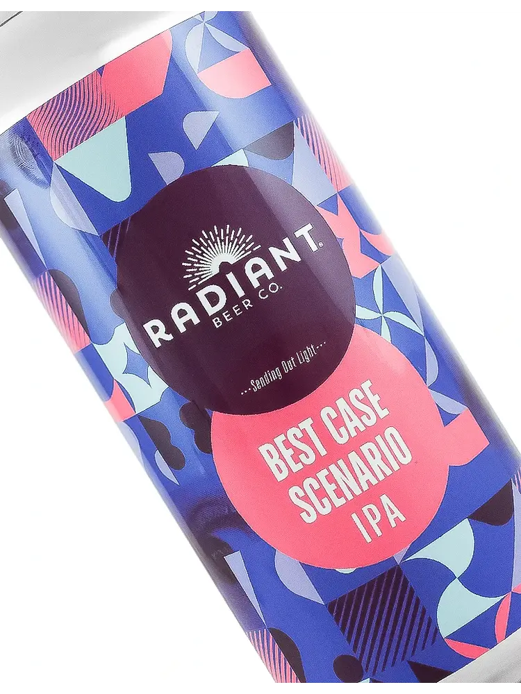 Radiant Beer "Best Case Scenario" IPA 16oz Can - Anaheim, CA