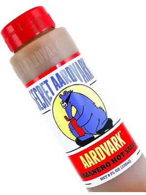 Secret Aardvark "Habanero" Hot Sauce 8oz Squeezable Bottle, Oregon City, Oregon