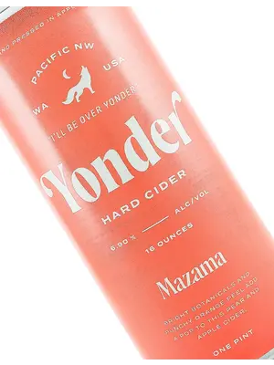 Yonder Hard Cider "Mazama" Pear & Apple Cider 16oz Can - Wenatchee, WA