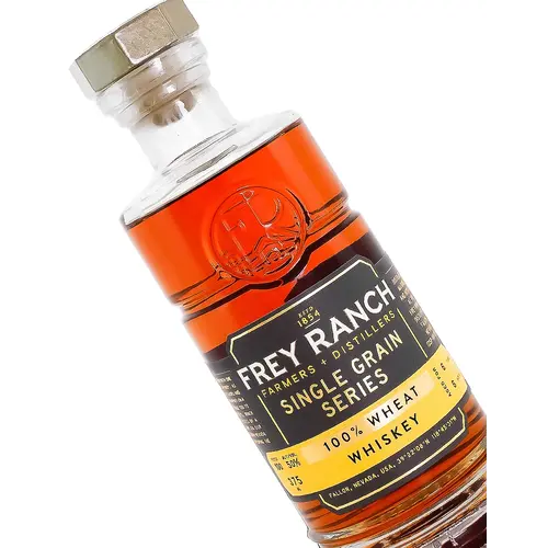 Frey Ranch Single Grain Series 100% Wheat Whiskey 375ml, Fallon, Nevada Frey Ranch Single Grain Series 100% Wheat Whiskey 375ml, Fallon, Nevada