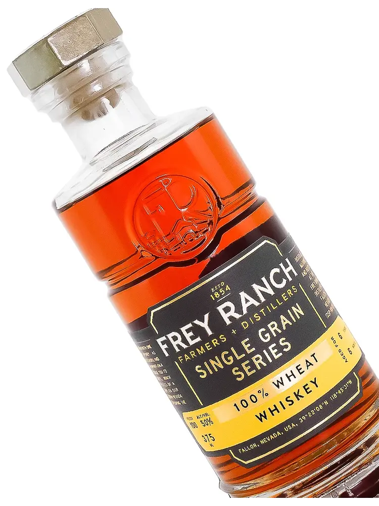 Frey Ranch Single Grain Series 100% Wheat Whiskey 375ml, Fallon, Nevada