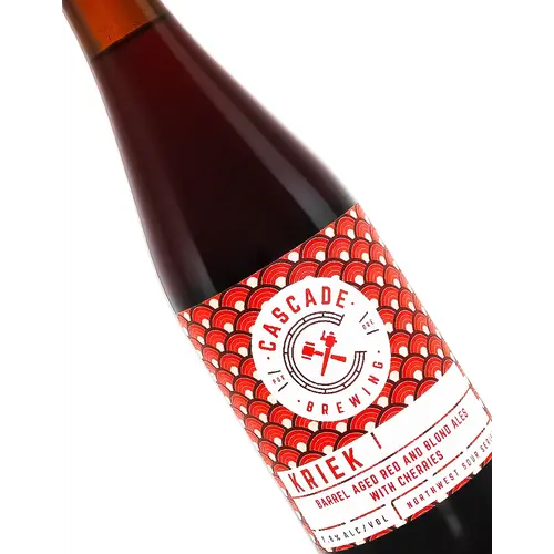 Cascade Brewing Northwest Sour Series "Kriek 2021" Barrel Aged Red & Blond Ales 500ml Bottles - Portland, OR Cascade Brewing Northwest Sour Series "Kriek 2021" Barrel Aged Red & Blond Ales 500ml Bottles - Portland, OR