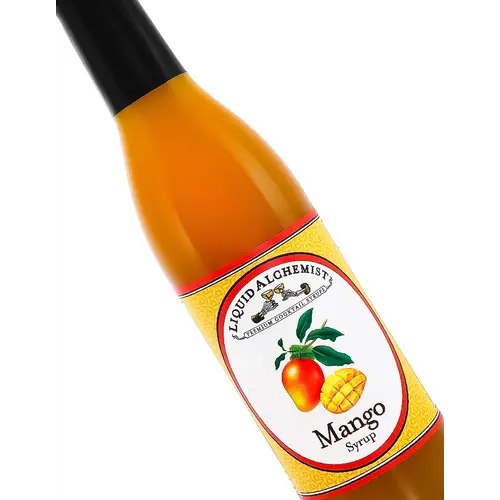 Liquid Alchemist Mango Cocktail Syrup 375ml Bottle, California Liquid Alchemist Mango Cocktail Syrup 375ml Bottle, California
