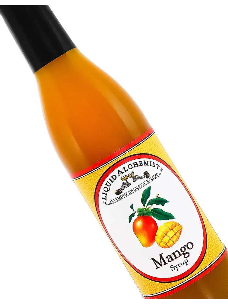 Liquid Alchemist Mango Cocktail Syrup 375ml Bottle, California