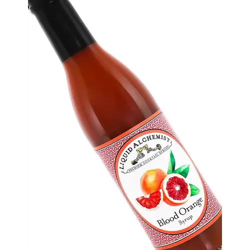 Liquid Alchemist Blood Orange Cocktail Syrup 375ml Bottle, California Liquid Alchemist Blood Orange Cocktail Syrup 375ml Bottle, California