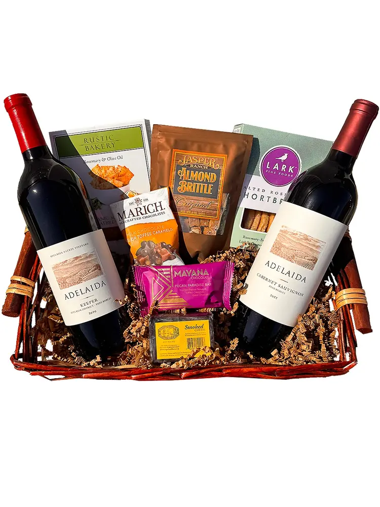 "Westside Paso Robles" Adelaida 2 bottle Gift Basket