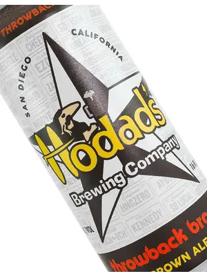 Hodad's Brewing "Throwback Brown" Brown Ale 16oz Can - San Diego, CA