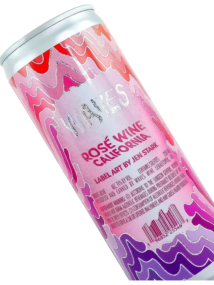 Las Jaras Waves 2022 Rose 250ml Can, California
