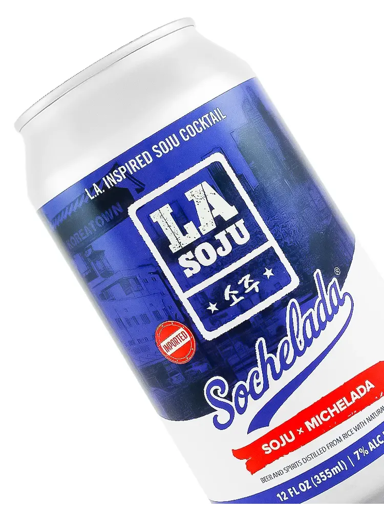 LA Soju "Sochelada" Soju x Michelada 12oz Can, Korea