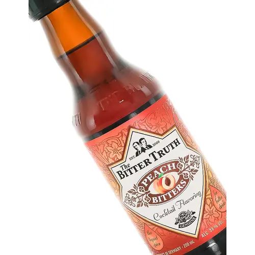 The Bitter Truth "Peach Bitters" Cocktail Flavoring 200ml Bottle, Germany The Bitter Truth "Peach Bitters" Cocktail Flavoring 200ml Bottle, Germany