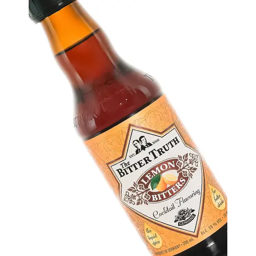 The Bitter Truth "Lemon Bitters" Cocktail Flavoring 200ml Bottle, Germany The Bitter Truth "Lemon Bitters" Cocktail Flavoring 200ml Bottle, Germany