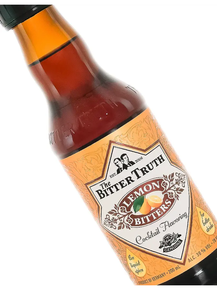 The Bitter Truth "Lemon Bitters" Cocktail Flavoring 200ml Bottle, Germany