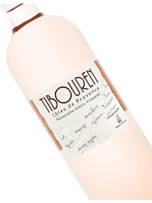 Vignobles de Ramatuelle 2024 Cotes de Provence Tibouren Rosé, Vin de Provence a Ramatuelle