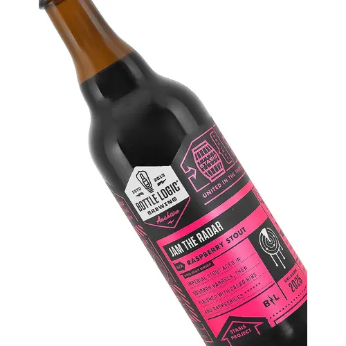 Bottle Logic Brewing "Jam the Radar" Raspberry Stout 500ml Bottle - Anaheim, CA Bottle Logic Brewing "Jam the Radar" Raspberry Stout 500ml Bottle - Anaheim, CA
