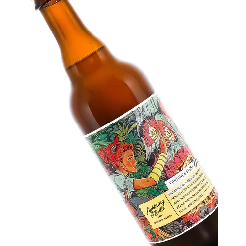 Bottle Logic Brewing "Fortune & Glory" Pineapple Whip Cocktail-Inspired 500ml Seltzer - Anaheim, CA Bottle Logic Brewing "Fortune & Glory" Pineapple Whip Cocktail-Inspired 500ml Seltzer - Anaheim, CA