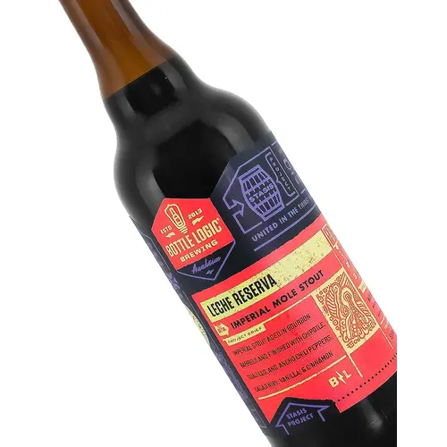 Bottle Logic Brewing "Leche Reserva" Imperial Mole Stout 500ml Bottle - Anaheim, CA Bottle Logic Brewing "Leche Reserva" Imperial Mole Stout 500ml Bottle - Anaheim, CA