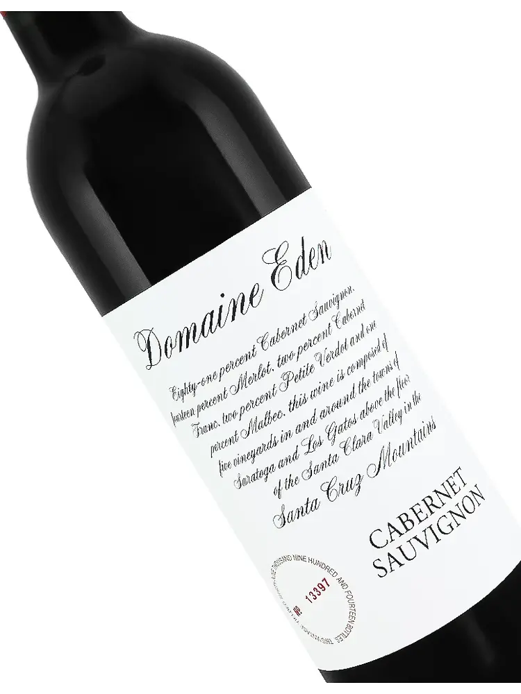 Domaine Eden 2019 Cabernet Sauvignon, Santa Cruz Mountains