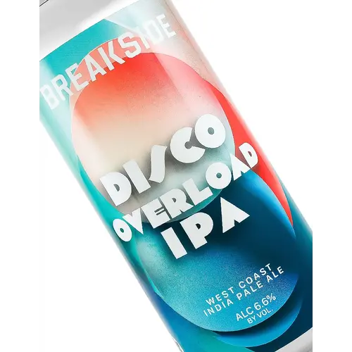 Breakside Brewery "Disco Overload IPA" West Coast India Pale Ale 16oz Can - Portland, OR Breakside Brewery "Disco Overload IPA" West Coast India Pale Ale 16oz Can - Portland, OR