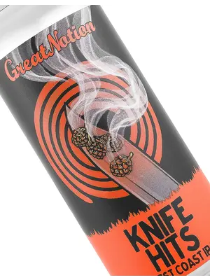 Great Notion Brewing/Ghost Town Brewing "Knife Hits" West Coast India Pale Ale 16oz Can - Portland, OR