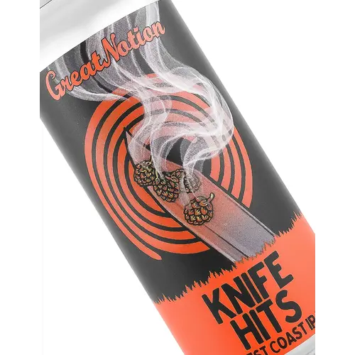 Great Notion Brewing/Ghost Town Brewing "Knife Hits" West Coast India Pale Ale 16oz Can - Portland, OR Great Notion Brewing/Ghost Town Brewing "Knife Hits" West Coast India Pale Ale 16oz Can - Portland, OR